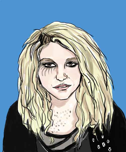 Caricature Of Kesha